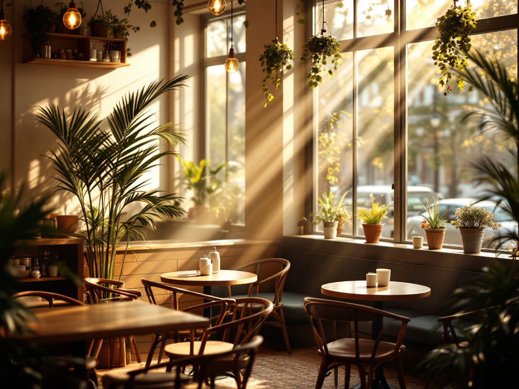 Modern restaurant interior